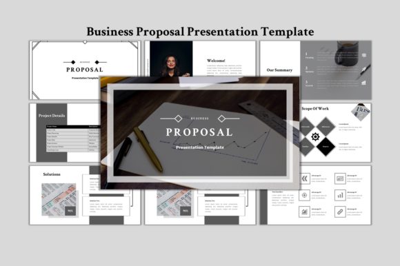 Download Business Proposal - Powerpoint Template - Business proposal Collection