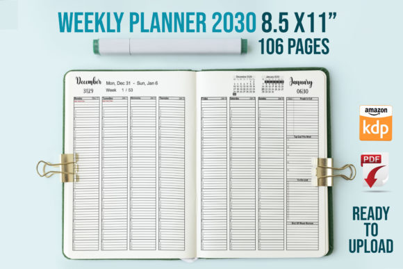 Download Appointment Weekly Calendar 2030 - Premium Resources