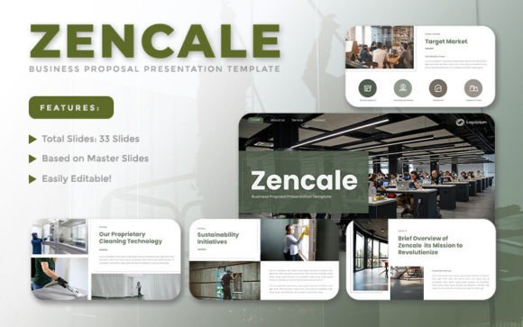 Download Zencale - Business Proposal PowerPoint - Business proposal Collection