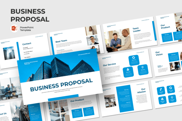 Download Business Proposal - PowerPoint Template - Business proposal Collection