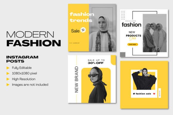 Download Fashion Templates for Social Media Posts - Social media posts Collection
