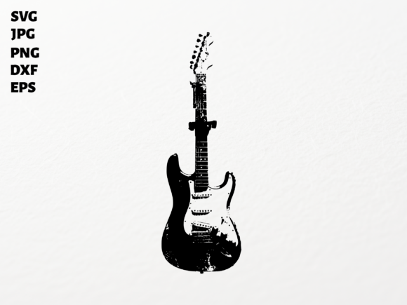 Download Electric Guitar SVG for Cricut - Premium Resources