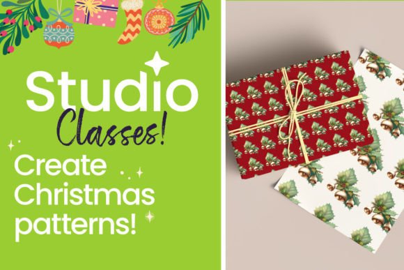 Download How to Create a Christmas Pattern in Studio - How to create Collection