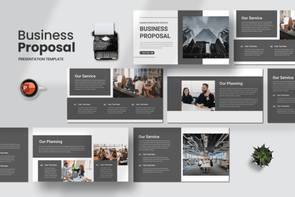 Download Business Proposal - PowerPoint Template - Business proposal Collection
